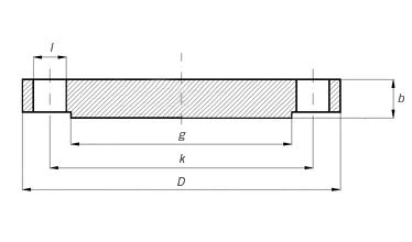 Blind Flange drawing