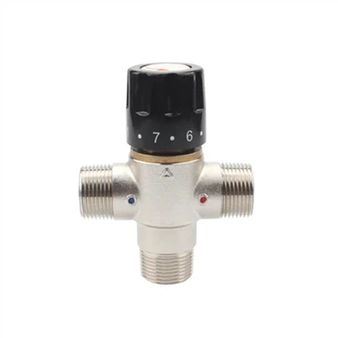 3 Way Brass Thermostatic Control Valve
