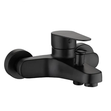304 Stainless Steel Black Bathtub Faucet
