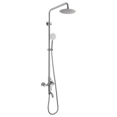 Stainless Steel Brushed Wall Mounted Shower Set