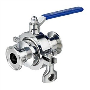 Clamp Non-retention Ball Valve