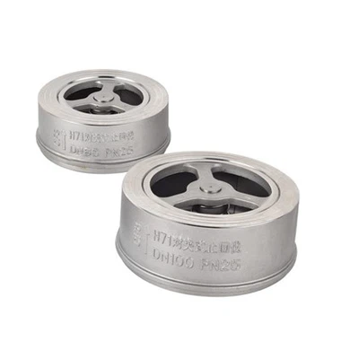 Stainless Steel Low Pressure Wafer Type Spring Check Valve