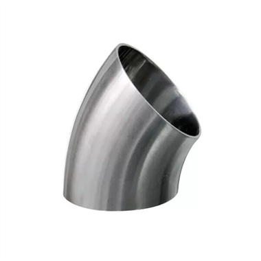 Stainless Steel Sanitary 45 Degree Butt Weld Elbow