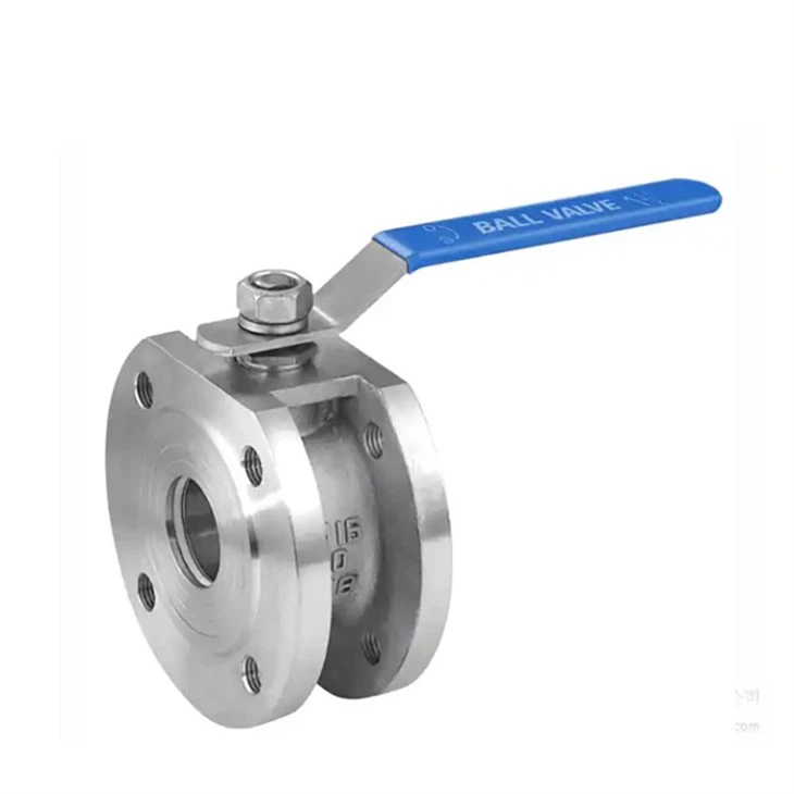 Stainless Steel Wafer Type Flange Manual Ball Valve