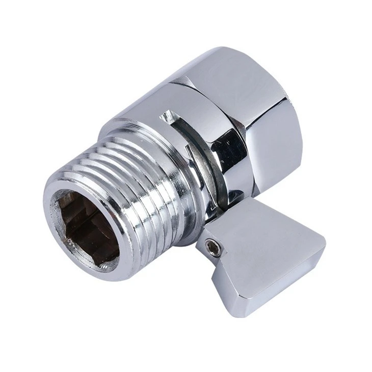 Hot And Cold Brass Chrome Plated Angle Valve